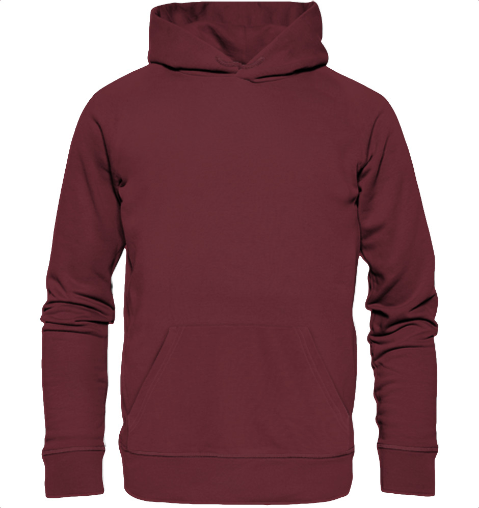 owl4one-product-Hoodie Organic, 521|323|Burgundy, front
